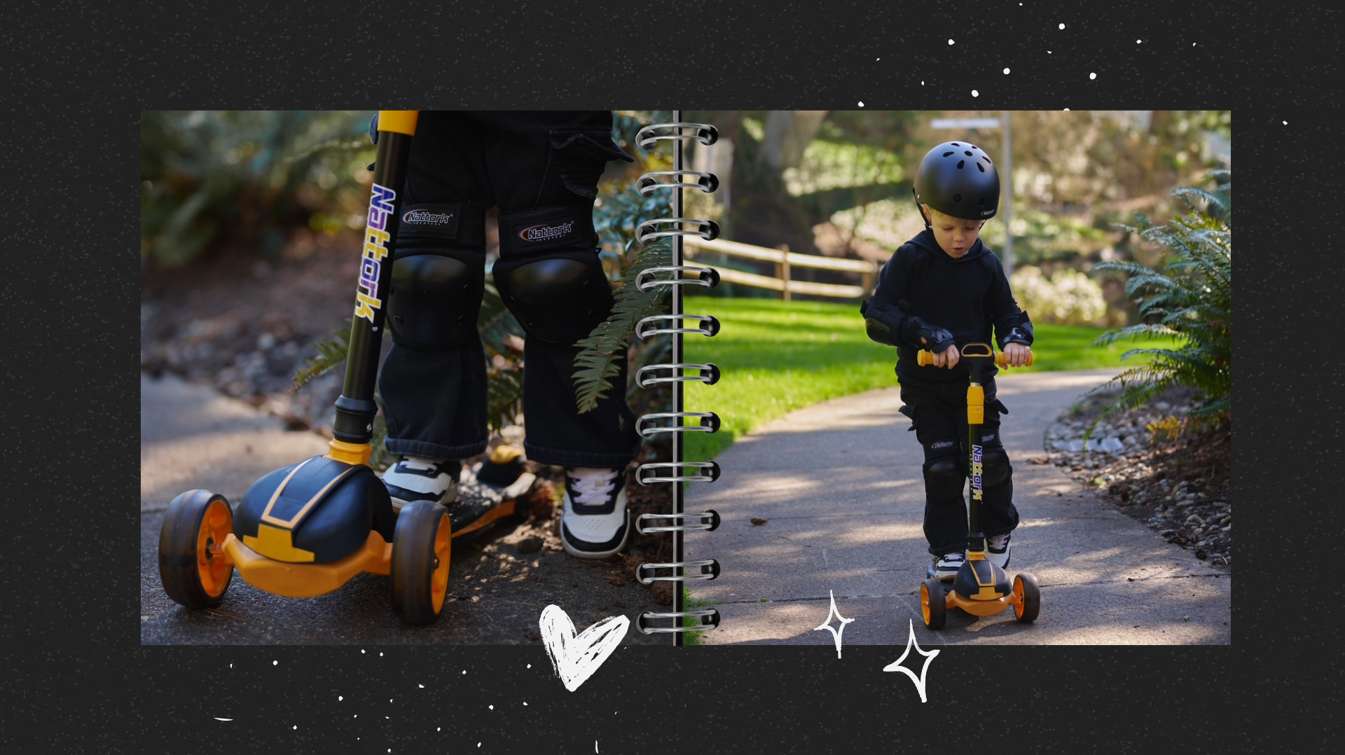 A Kids Scooter Journey