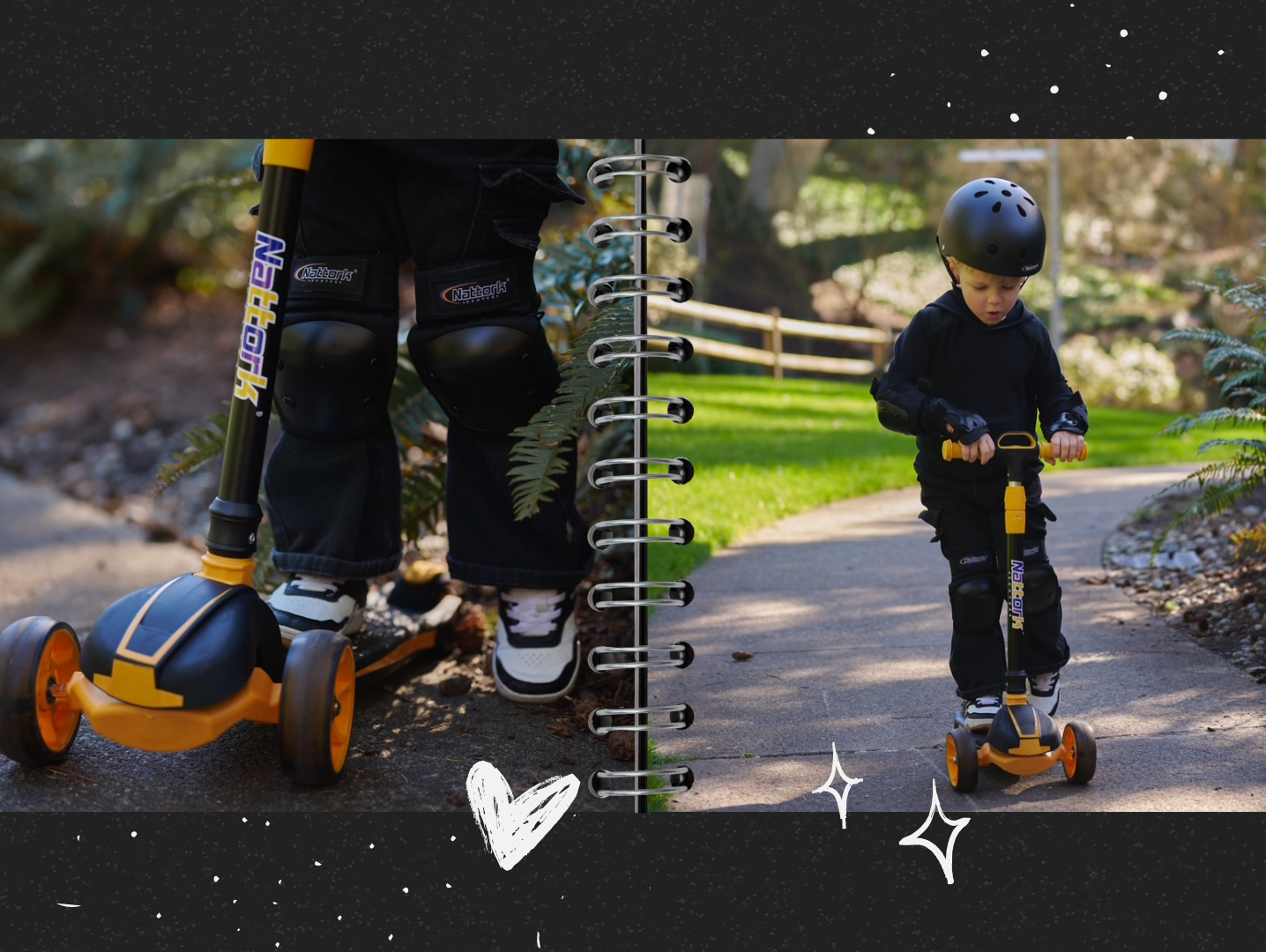 A Kids Scooter Journey