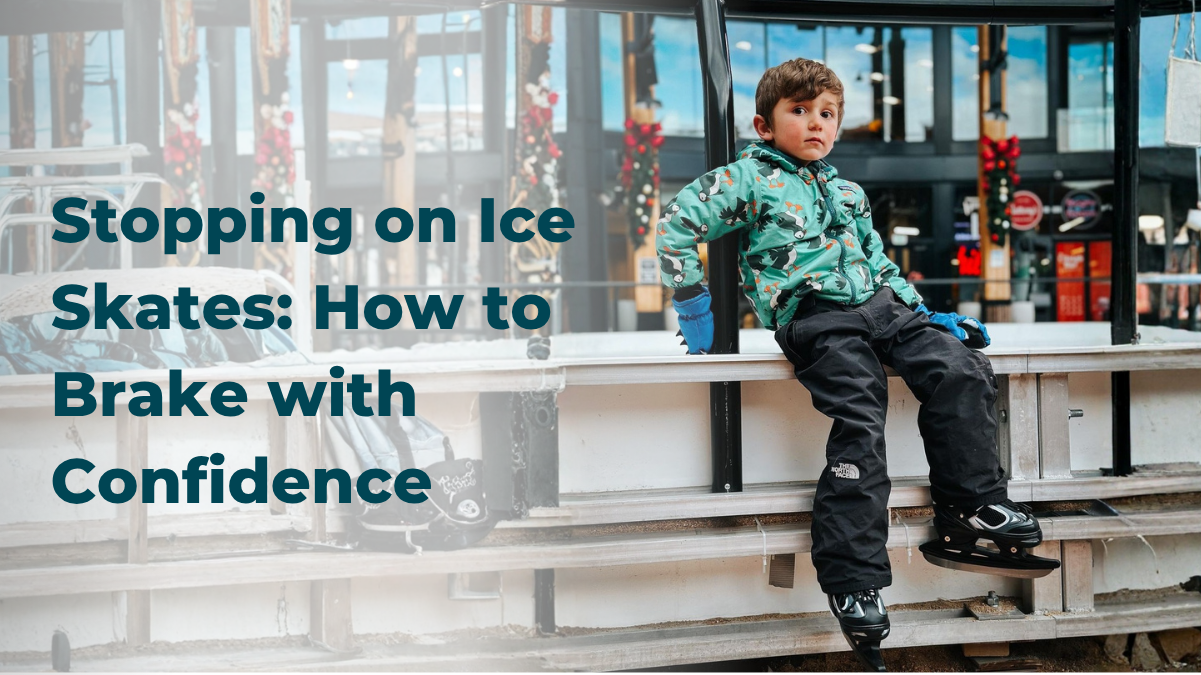 Stopping on Ice Skates: How to Brake with Confidence