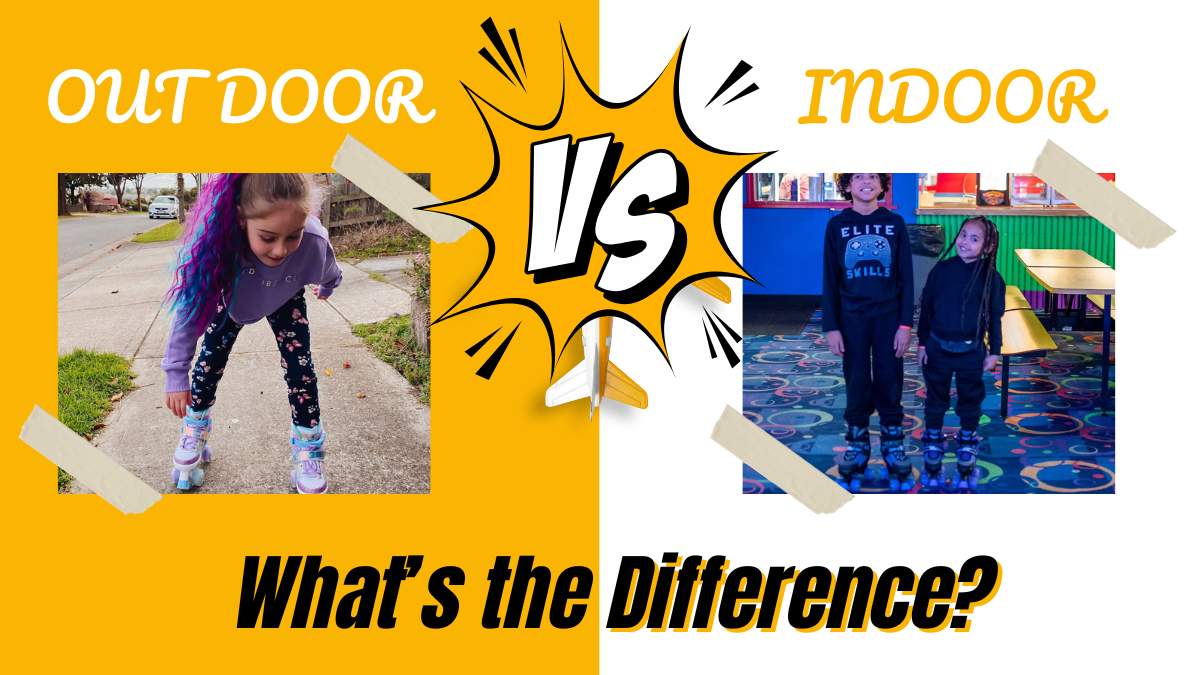 Outdoor vs. Indoor Roller Skates: What’s the Difference?