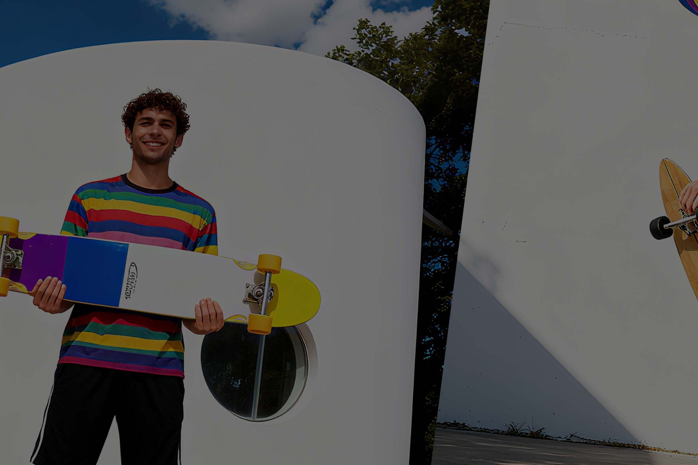 Nattok skateboard for smooth cruising