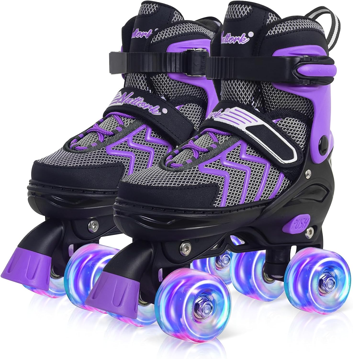 Nattork Blade Patines Para Niños Con Ruedas Luminosas,... | Meses sin interés Nattork Blade Patines Para Niños Con Ruedas Luminosas,... | Meses sin interés