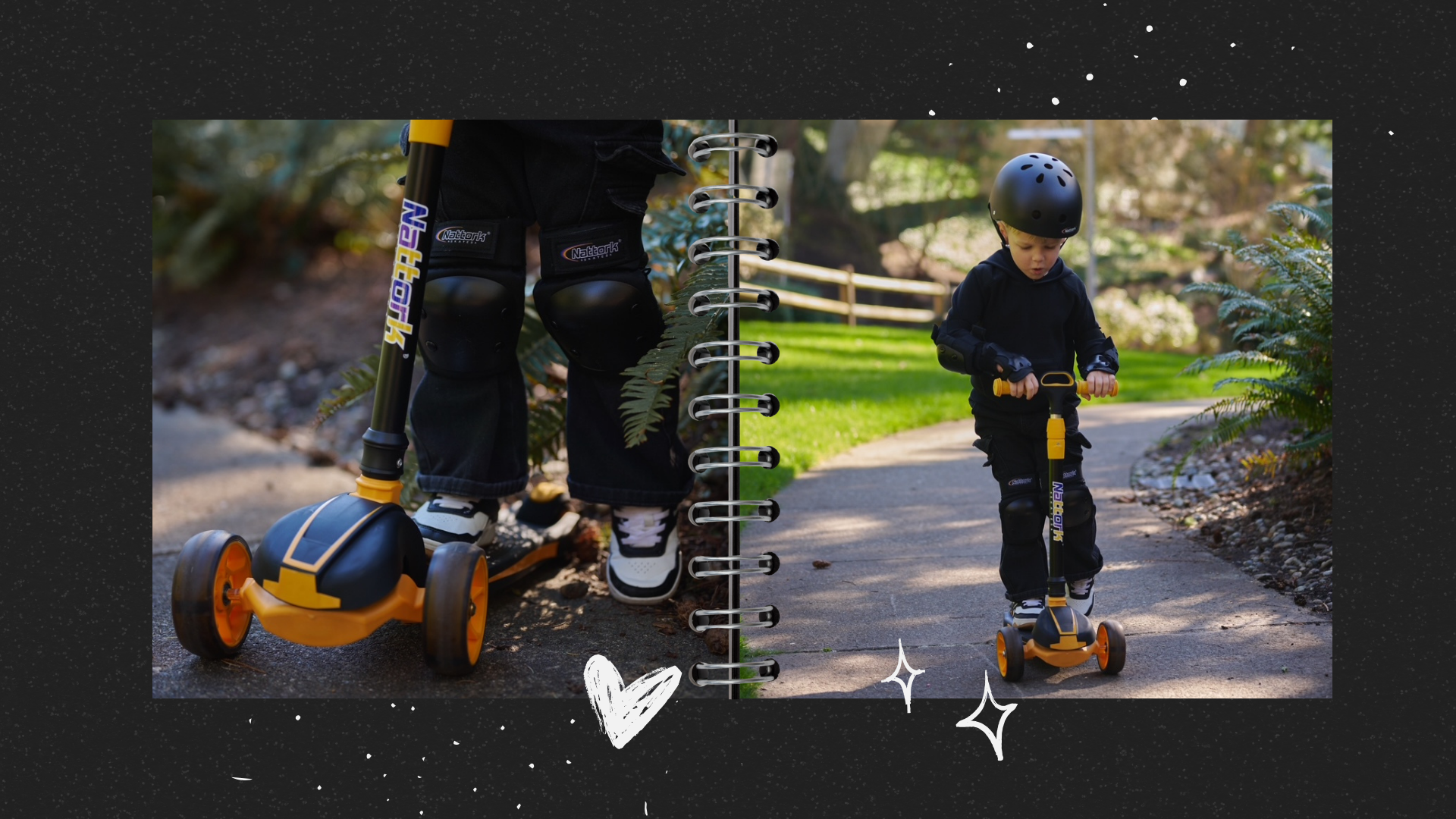 A Kids Scooter Journey