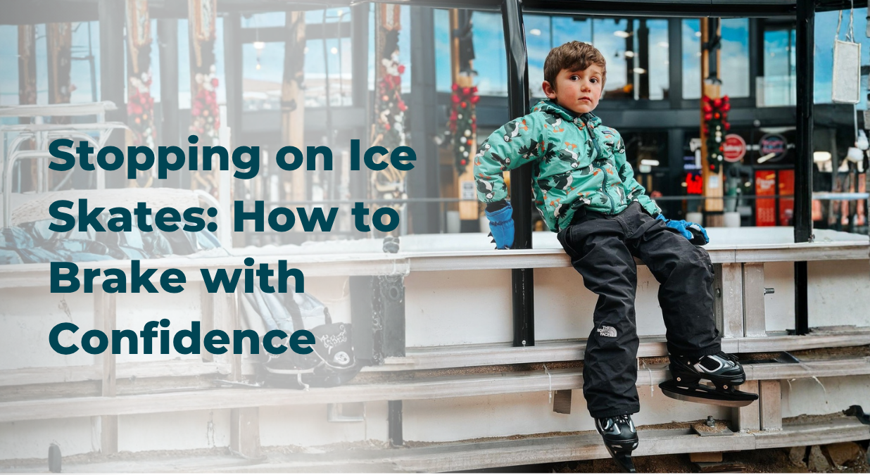 Stopping on Ice Skates: How to Brake with Confidence