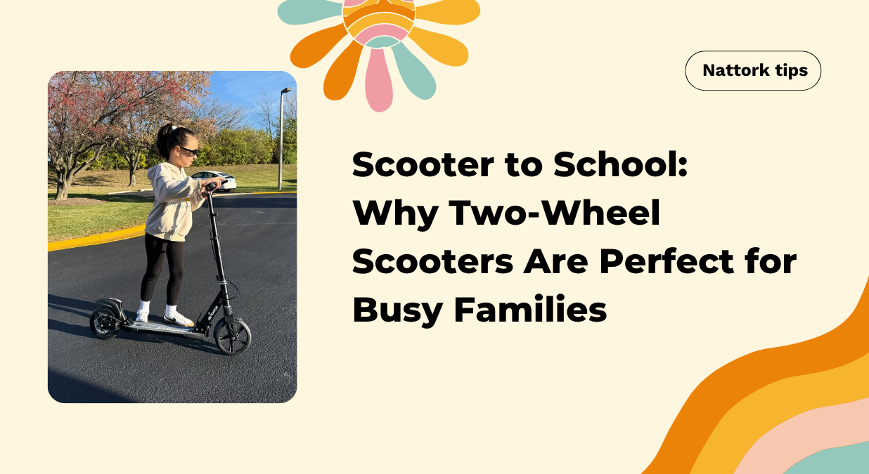 Scooter to School: Why Two-Wheel Scooters Are Perfect for Busy Families