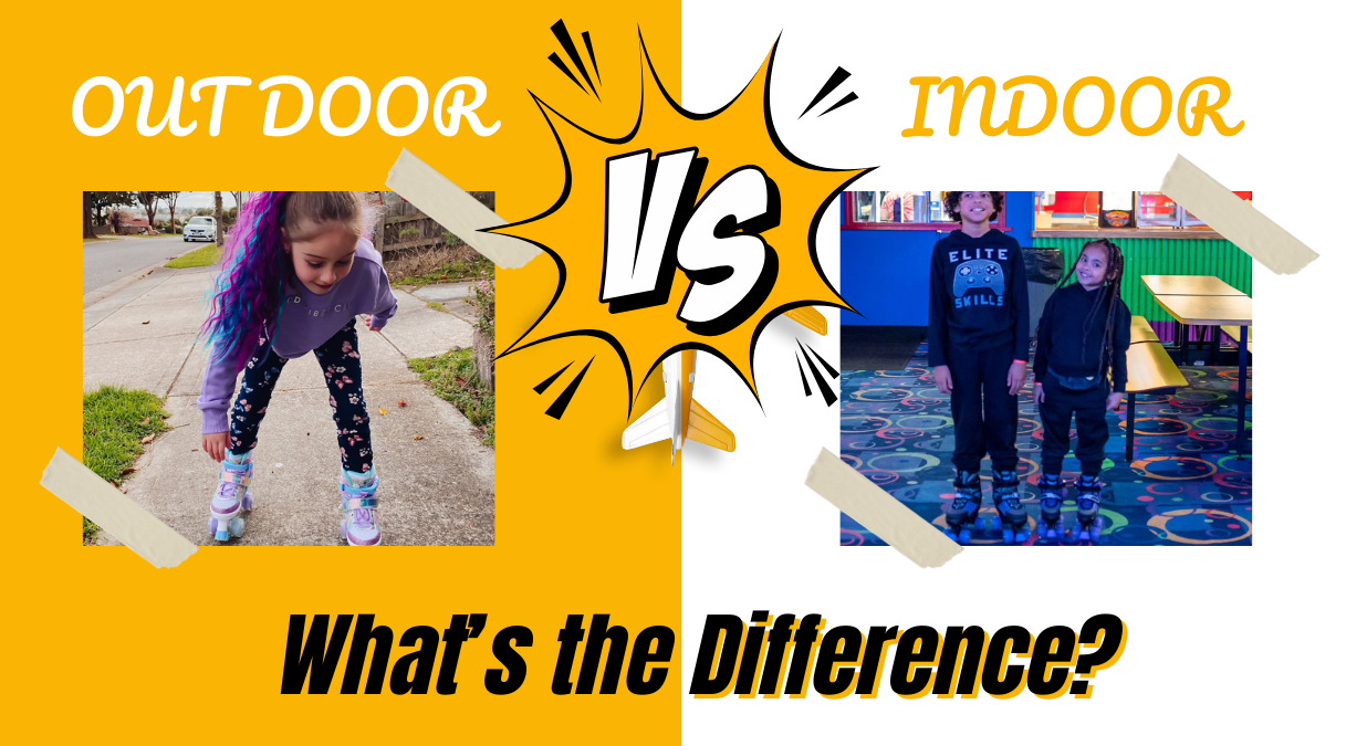 Outdoor vs. Indoor Roller Skates: What’s the Difference?
