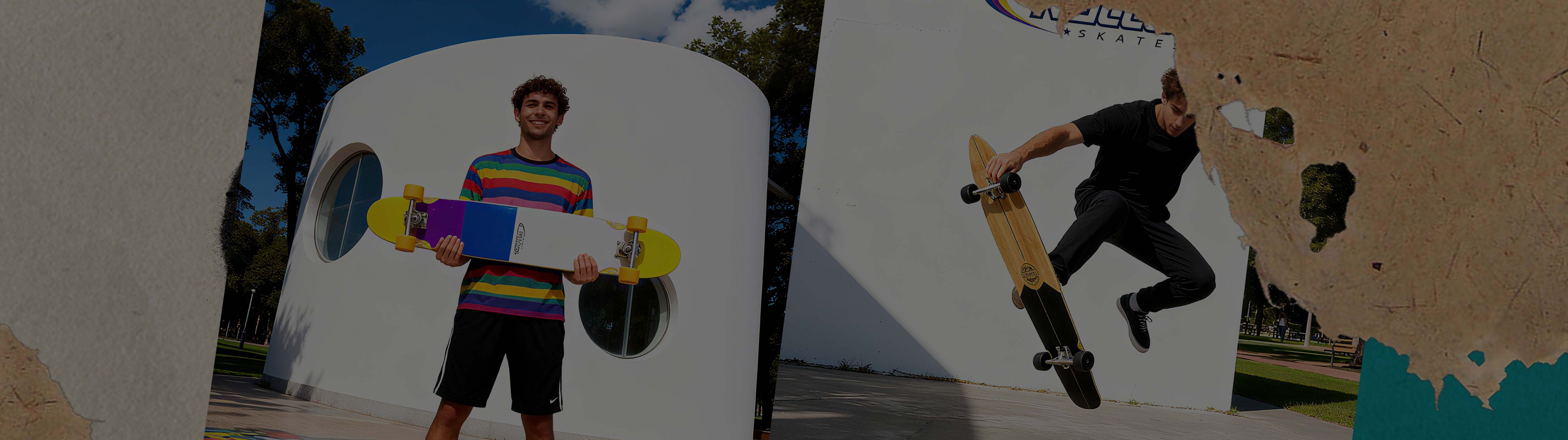 Nattok skateboard for smooth cruising