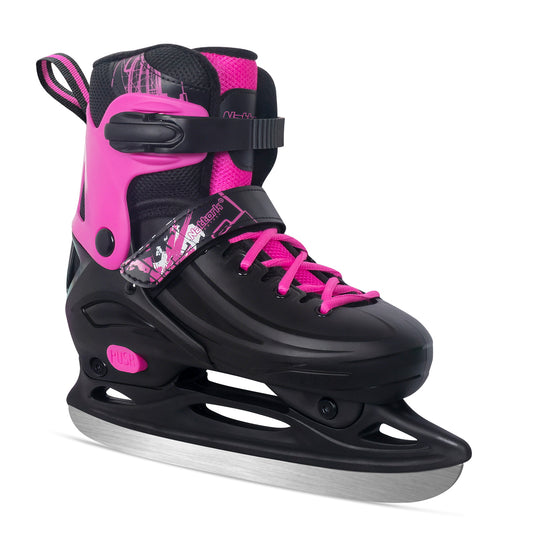 Nattork Adjustable Ice Skates for Kids - Viva Magenta