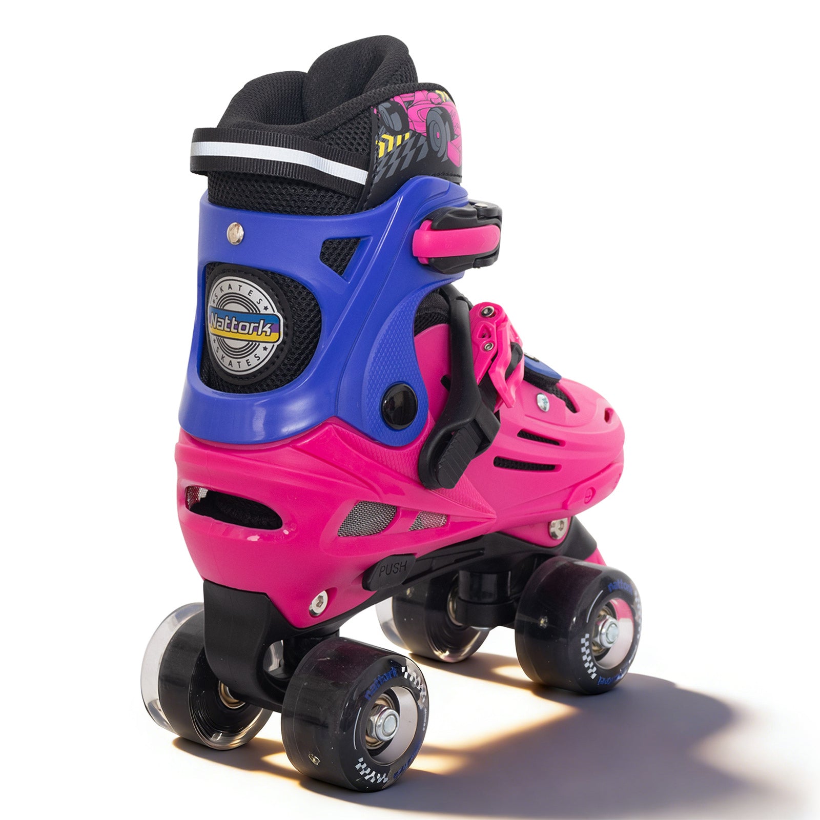 Nattork Blade Racers Roller Skates - Viva Magenta – NattorkSkates
