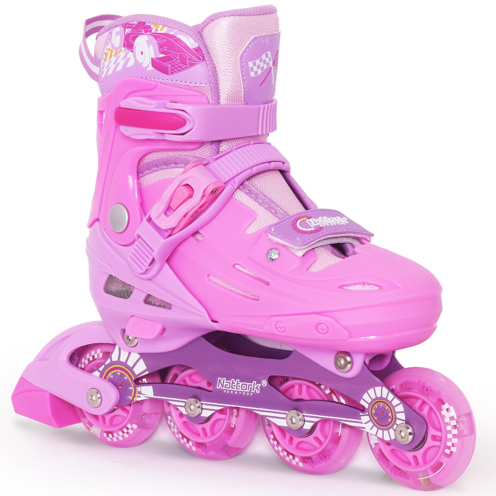 Nattork Blade Racers Inline Skates - Pink – NattorkSkates