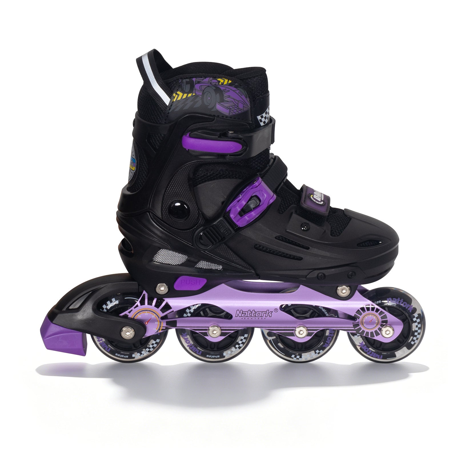Nattork Blade Racers Inline Skates - Purple – NattorkSkates