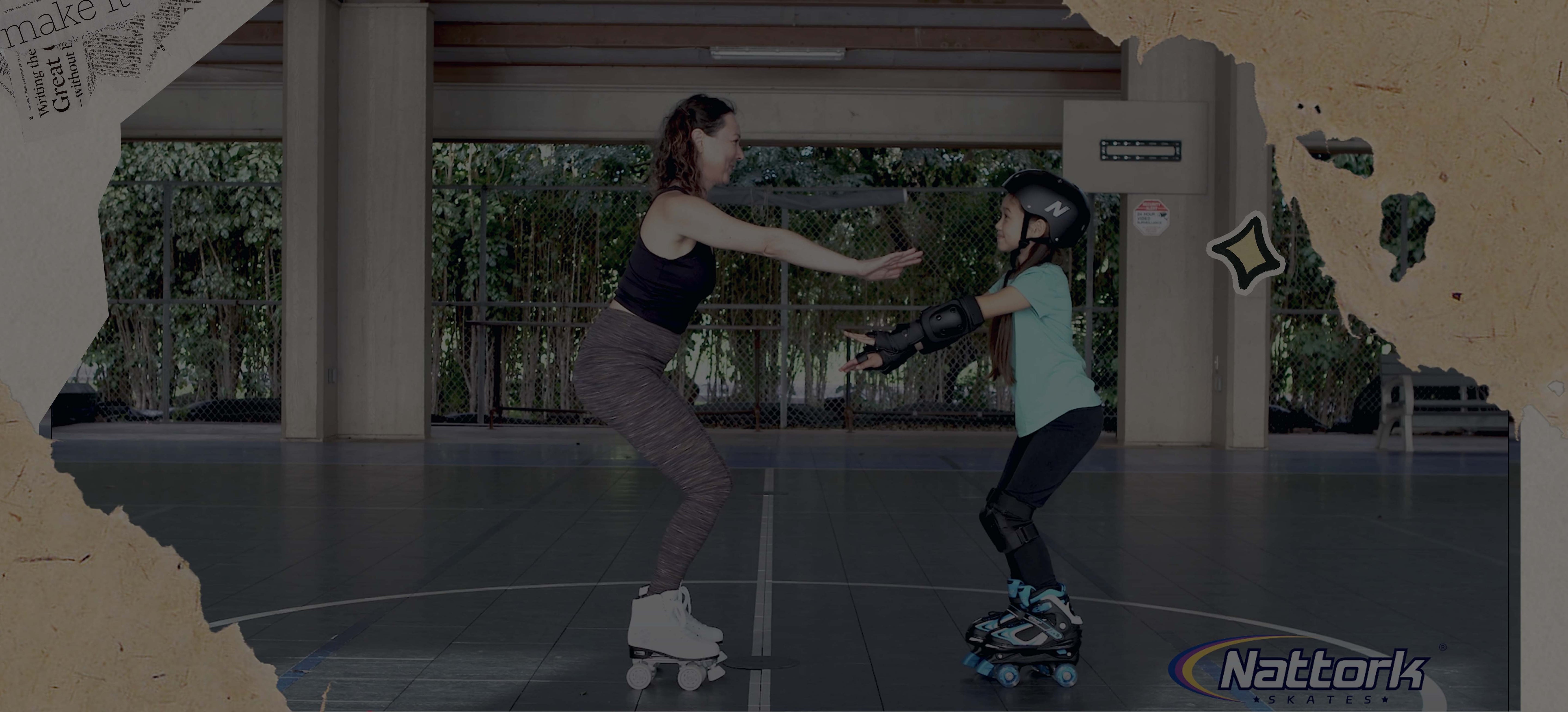 Nattork Roller Skates Teaching Video