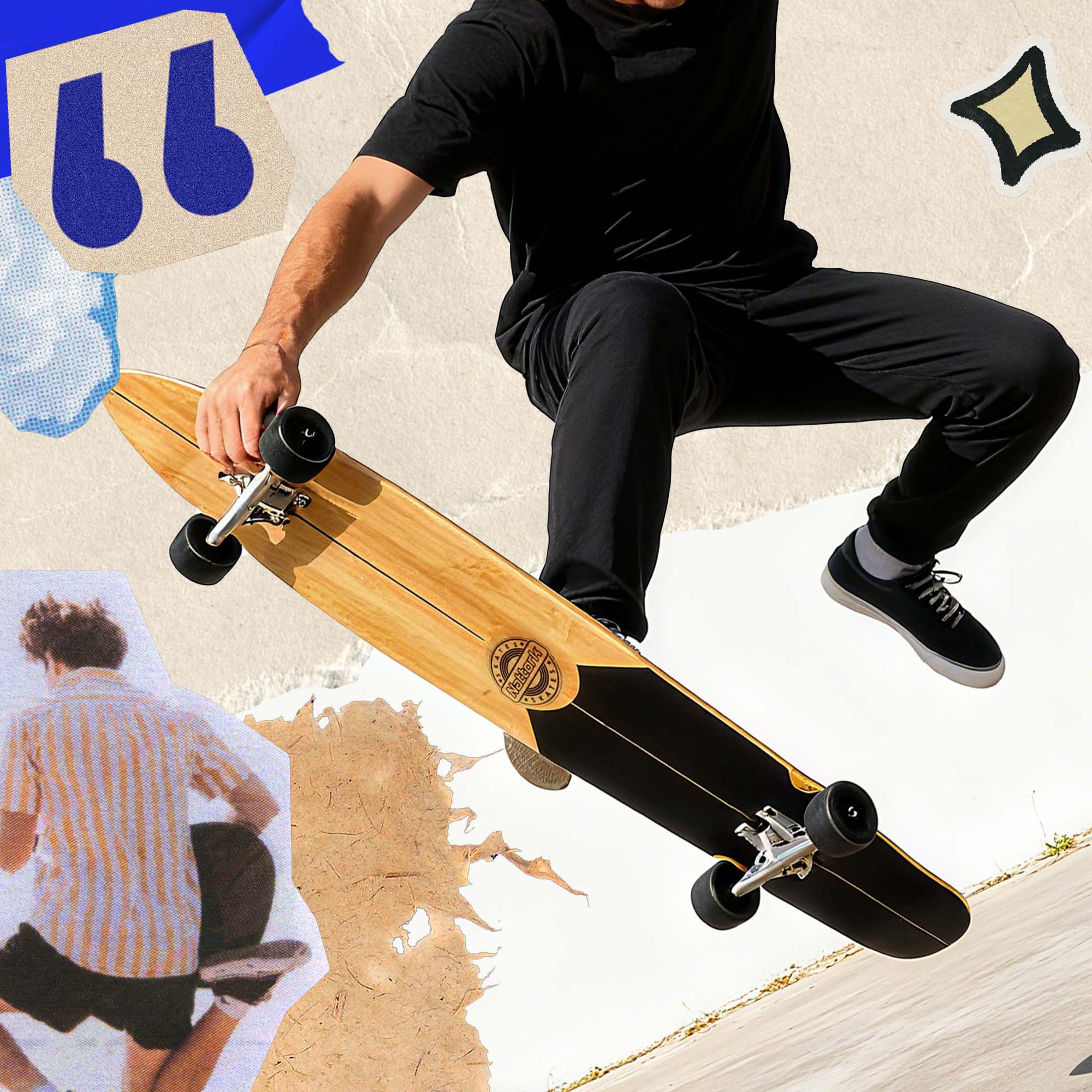 Nattork 31 Inch Skateboard - Skull Eagle – NattorkSkates