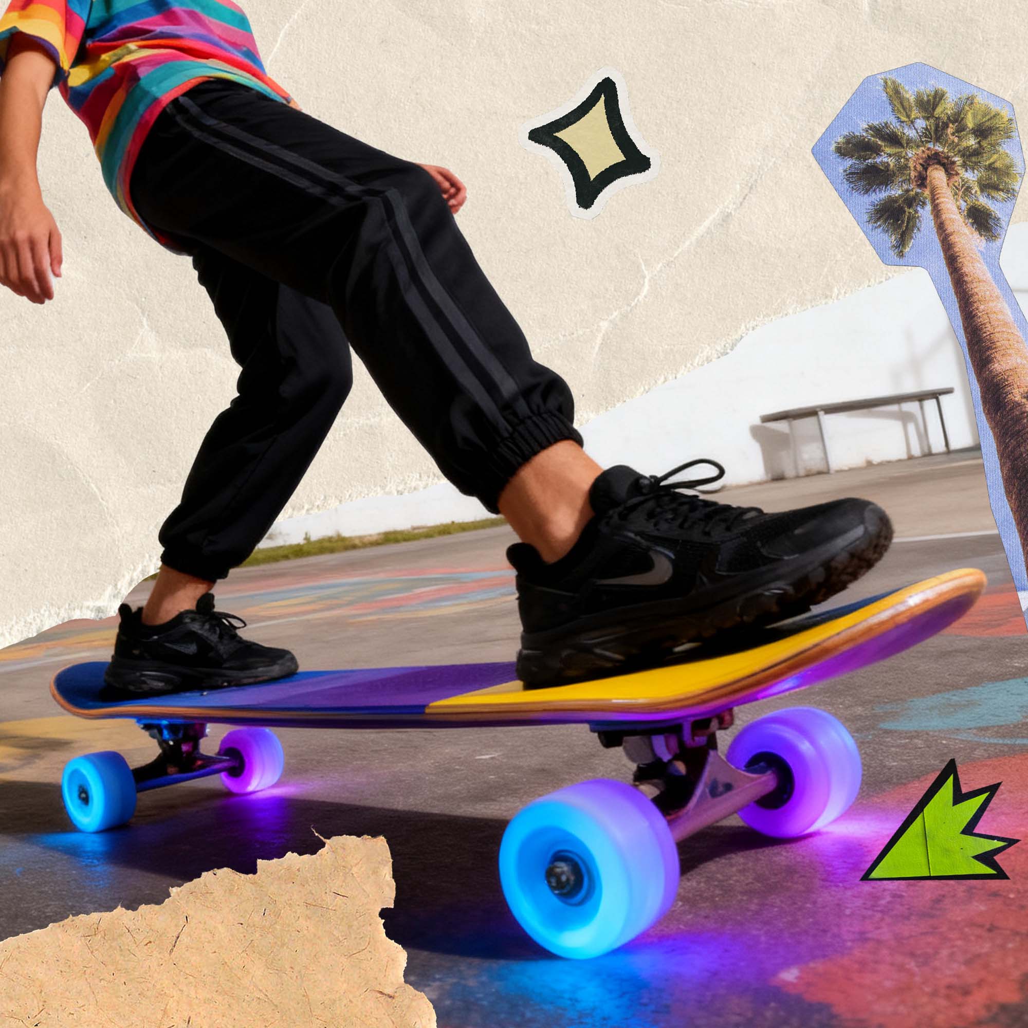 Nattork 31 Inch Skateboard - Pink Skeleton – NattorkSkates