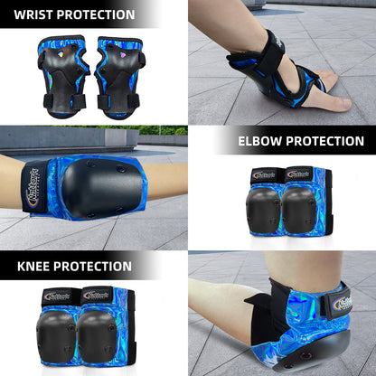 Nattork CYBER PANDA Kid's Protective Pack - Aqua Ray
