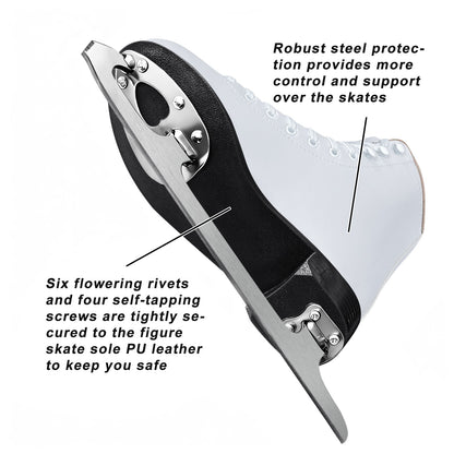 Patines de hielo Nattork - Rosa morado 
