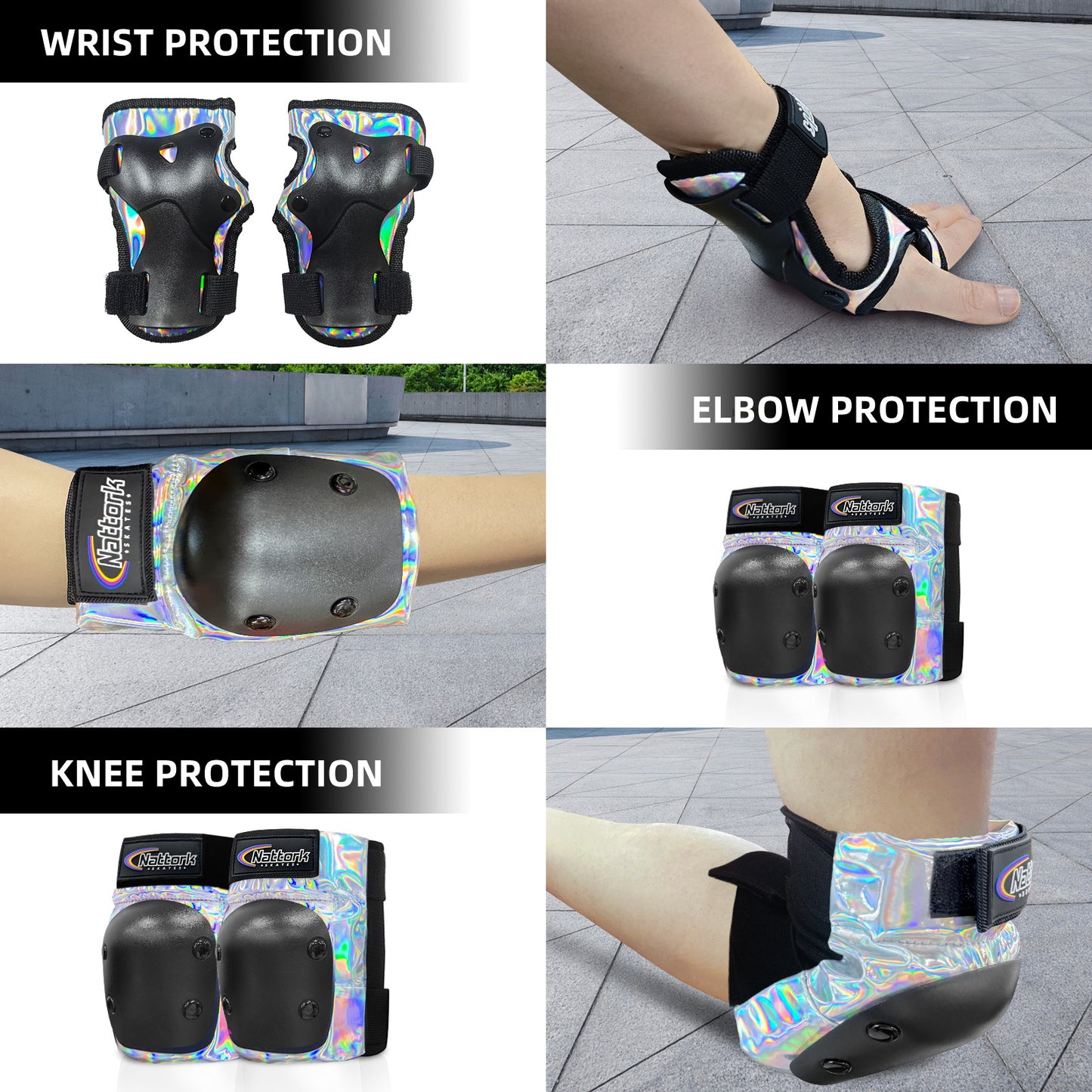 Nattork CYBER PANDA Kid's Protective Pack - Shadow Strike