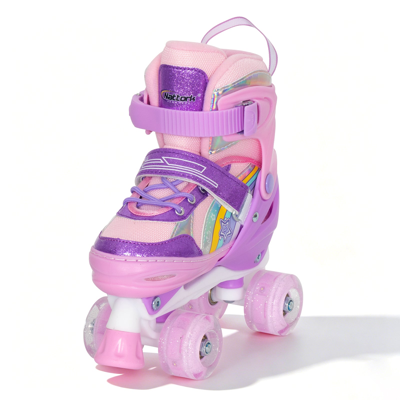Nattork Cheery Roller Skates - Pink Lavender – NattorkSkates