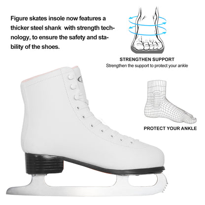 Patines de hielo Nattork - Rosa morado 