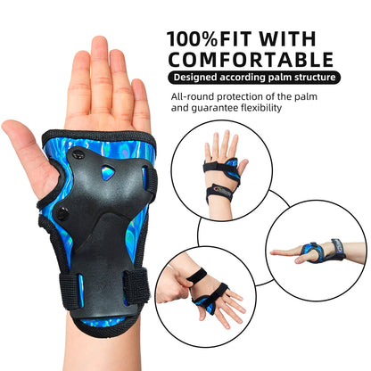 Nattork CYBER PANDA Kid's Protective Pack - Aqua Ray