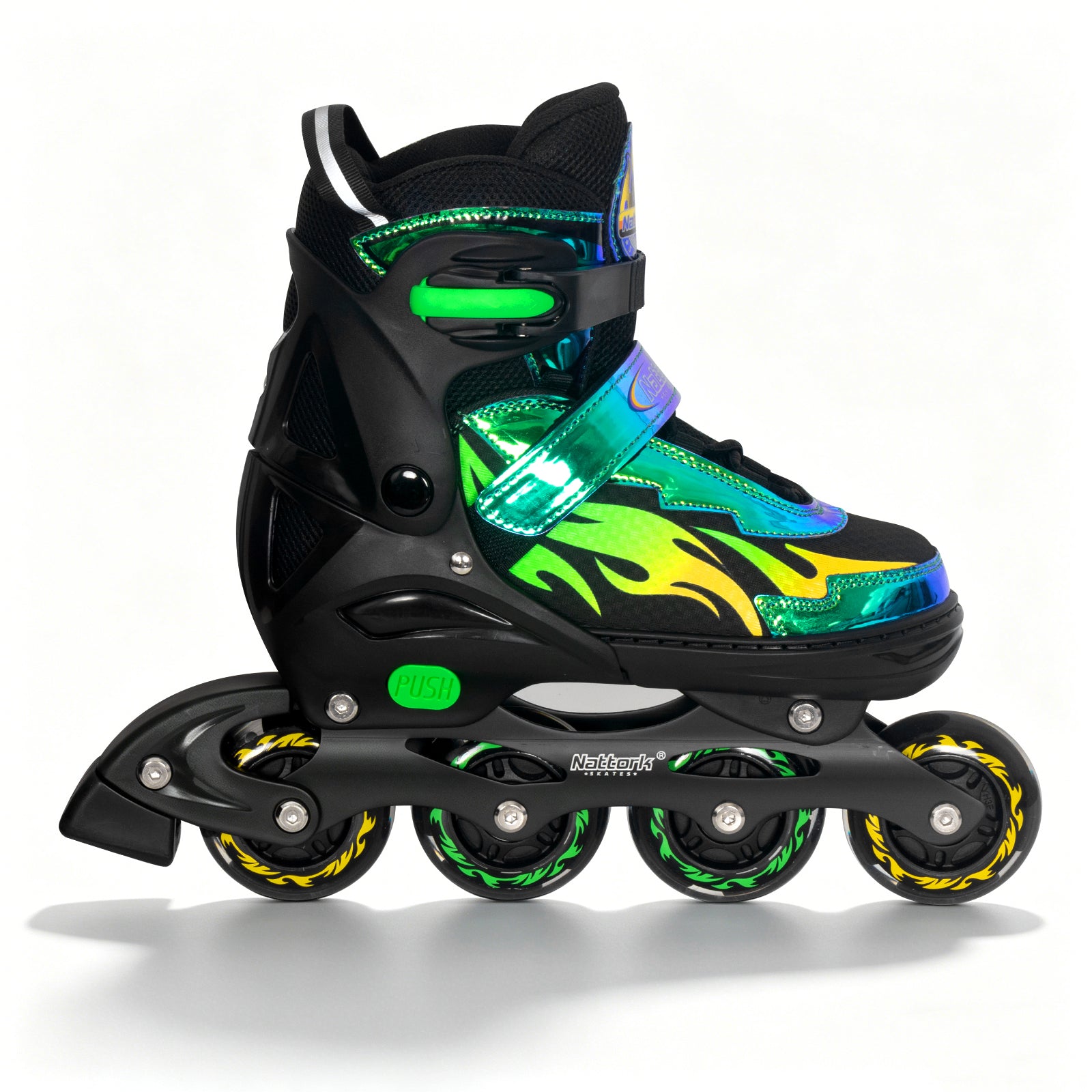 Nattork The Rush Inline Skates - Aurora – NattorkSkates