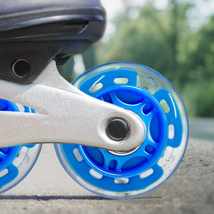 Nattork Light up Inline Skate Wheels - Blue