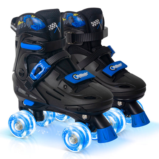 Patines en línea ajustables Nattork BLADE RACERS - Dorado