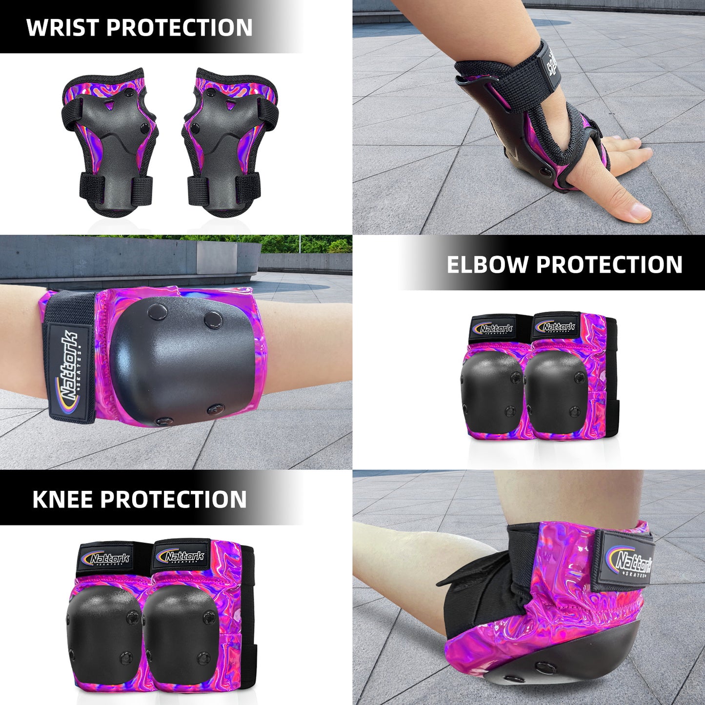 Nattork CYBER PANDA Kid's Protective Pack - Rosie Rave