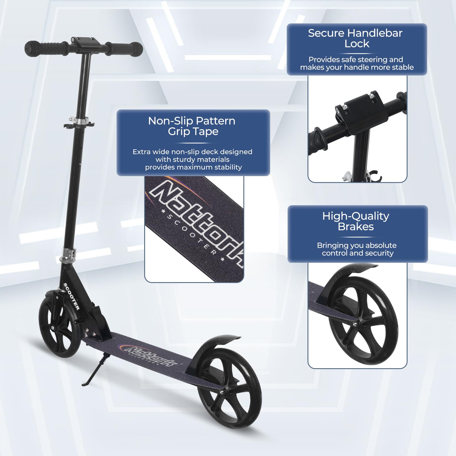 R*˵様 セール！新品未使用23-24 SCOOTER DAYLIFE 158 Nattork Glide X Lite Scooter - Navy Blue – NattorkSkates