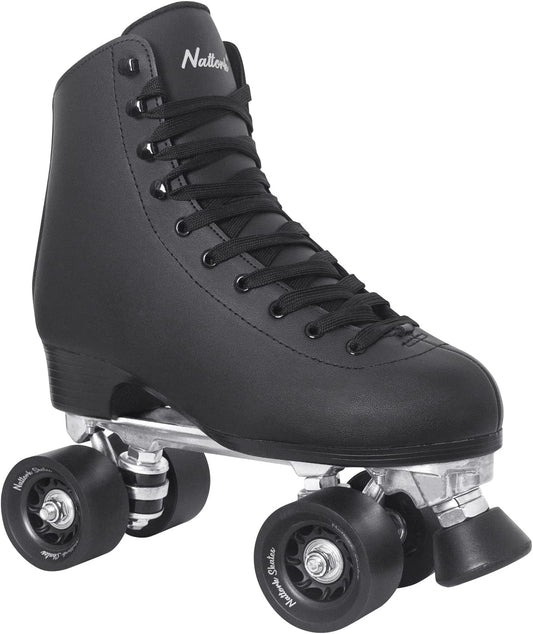 Nattork Roller Skates for Adults - Black