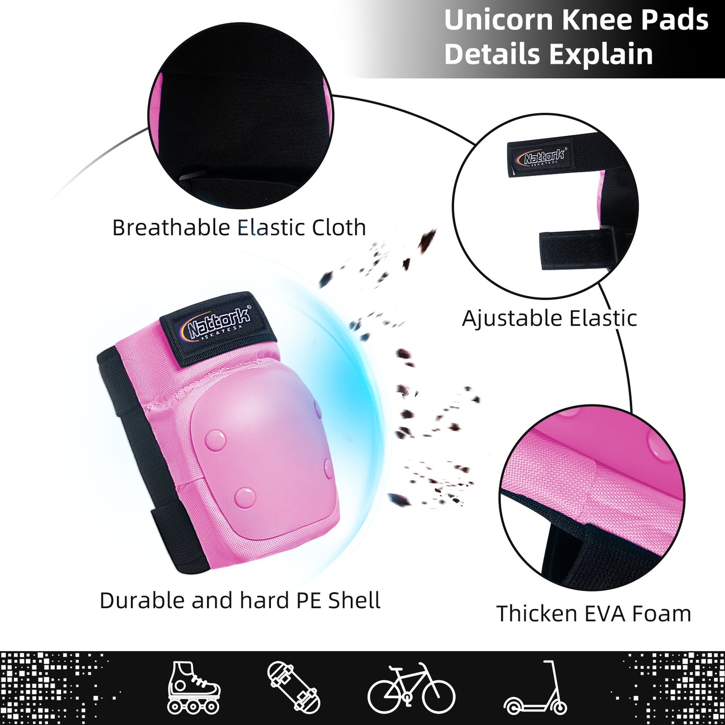 Nattork Kid's Protective Pack - Pink