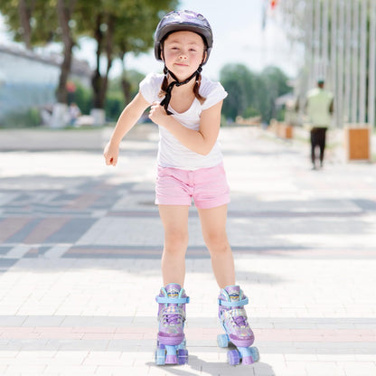 Nattork Adjustable Roller Skates for Kids - Lavender
