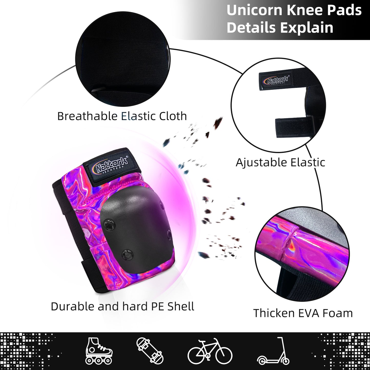 Nattork CYBER PANDA Kid's Protective Pack - Rosie Rave