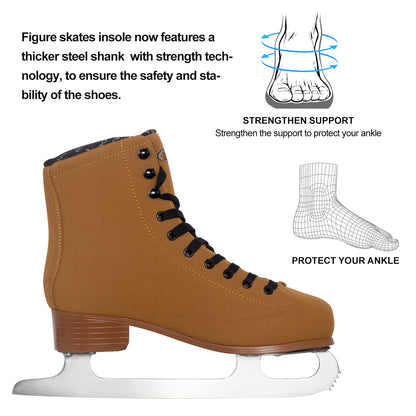 Patines de hielo Nattork - Rosa morado 