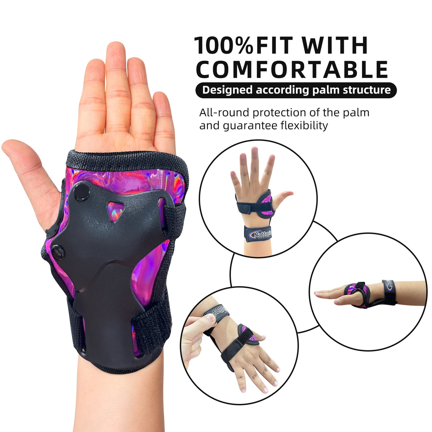 Nattork CYBER PANDA Kid's Protective Pack - Rosie Rave