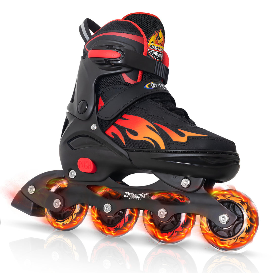 Nattork The Rush Inline Skates - Fire – NattorkSkates