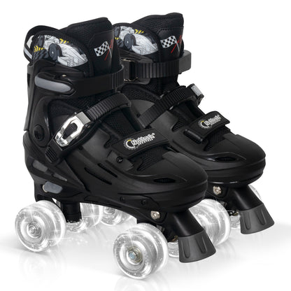 Patines en línea ajustables Nattork BLADE RACERS - Dorado