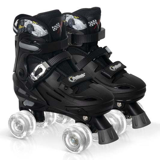 Patines en línea ajustables Nattork BLADE RACERS - Dorado