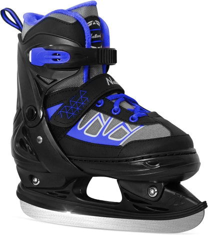 Nattork Adjustable Ice Skates - Blue