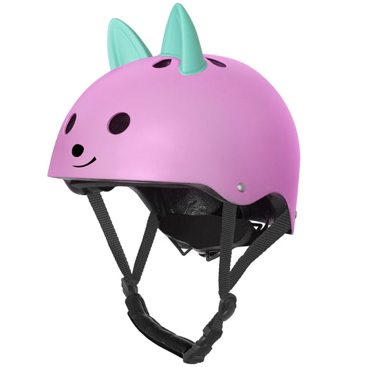 Nattork Skate Helmet Protective Gear for Kids - Pink Cat