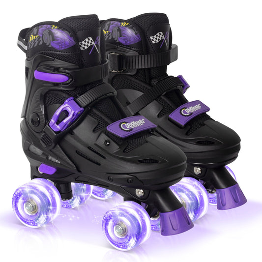 Patines en línea ajustables Nattork BLADE RACERS - Dorado