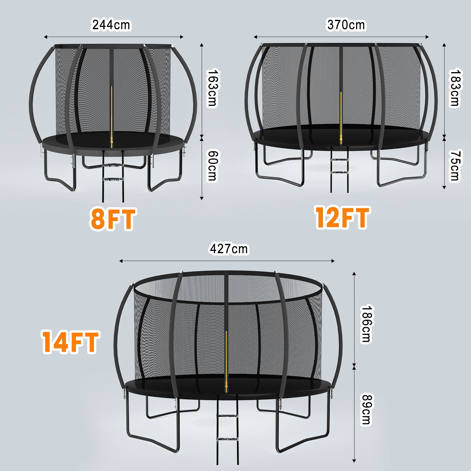 Nattork Pumpkin Outdoor Trampoline – NattorkSkates
