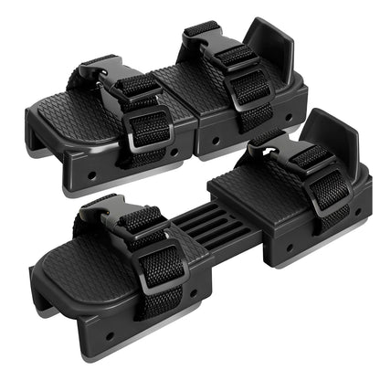 Nattork Adjustable Double-Runner Ice Skates for Kids - Black