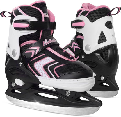 Nattork Adjustable Ice Skates - Pink