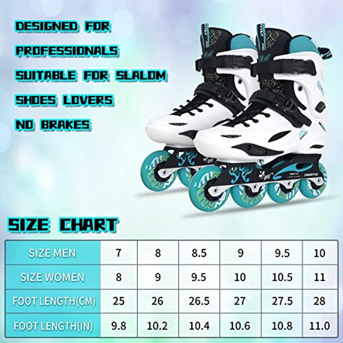 Nattork Professional Fitness Inline Skates for Adult