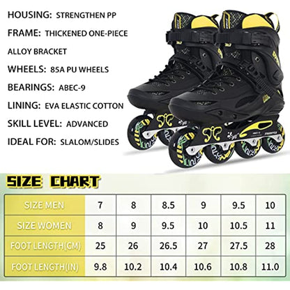 Nattork Inline Skates, Professional Fitness Blades Roller for Adult